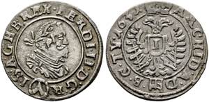 Ferdinand II. 1619-1637 - Kreuzer 1631 Wien ... 