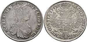Maria Theresia 1740-1780 - 1/2 Taler 1764 ... 
