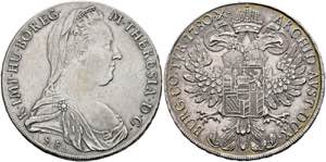 Maria Theresia nach 1780 - Taler 1780 S.F. ... 