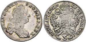 Franz I. Stefan 1745-1765 - 3 Kreuzer ... 