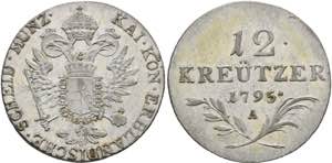 Franz II. 1792-1806-(1835) - 12 Kreuzer 1795 ... 