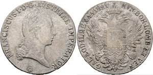 Franz II. 1792-1806-(1835) - Taler 1821 G ... 