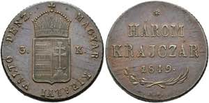 Revolution 1848/1849 - Harom Krajczar (3 ... 