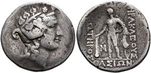 Thasos - Tetradrachme (16,48g) 90-75 v. Chr. ... 