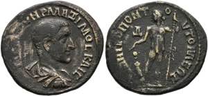Maximinus I.Thrax 235-238 - Lokalbronze ... 