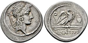 Q. Cassius Longinus - Denarius (4,02 g), ... 