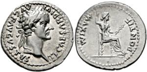 Tiberius (14-37) - Denarius (3,83 g), ... 