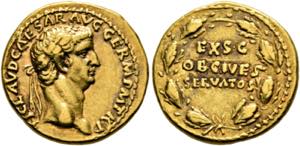 Claudius (41-54) - Aureus (7,68 g), Roma ... 