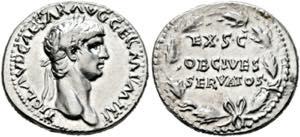 Claudius (41-54) - Denarius (3,82 g), Roma, ... 