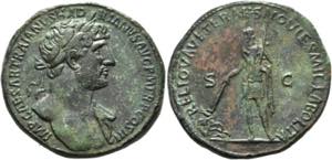 Hadrianus (117-138) - Sestertius (23,39 g), ... 