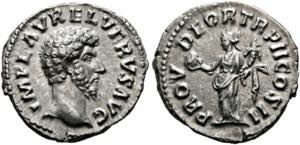 Lucius Verus (161-169) - Denarius (3,34 g), ... 