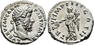 Lucius Verus (161-169) - Denarius (3,50 g), ... 