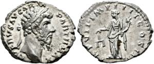 Lucius Verus (161-169) - Denarius (3,44 g), ... 