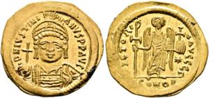 Iustinianus I. (527-565) - Solidus (4,42 g), ... 