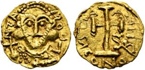 Leontius (695-698) - Tremissis (0,81 g), ... 