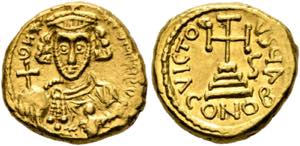 Anastasius II. Artemios (713-715) - Solidus ... 