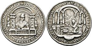 Ferdinand I. 1521-1564 - AR-Gussmedaille ... 