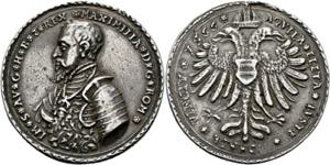 Maximilian II. 1564-1576 - AR-Medaille ... 
