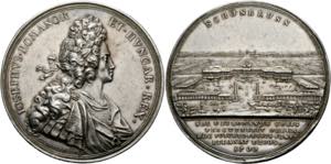 Joseph I. 1705-1711 - AR-Medaille (87,65g), ... 