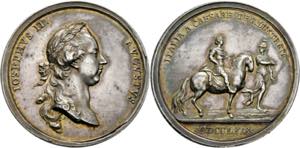 Joseph II. 1765-1790 - AR-Medaille (43,64g), ... 
