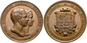 Franz Joseph 1848-1916 - AE-Medaille (39mm) ... 