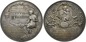 Wien - AR-Medaille (54,17g), (55mm) 1895 von ... 