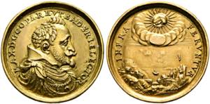Maximilian I. 1623-1651 - AU-Medaille zu 1 ... 