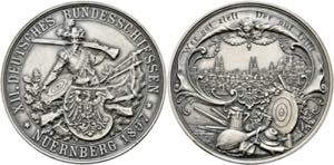Nürnberg - AR-Medaille (29,55g), (40mm) ... 