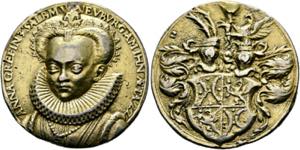 Julius I. 1531-1595 - AR-Gussmedaille ... 