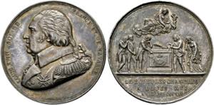 Ludwig XVIII. 1814-1824 - AR-Medaille ... 