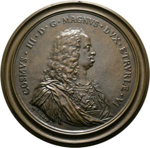 Cosimo III. de Medici 1670-1723 - Einseitige ... 