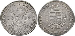 Philipp II. 1556-1598 - Taler nach ... 