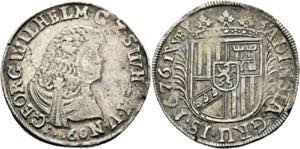 Georg Wilhelm 1643-1684 - Gulden (60 ... 