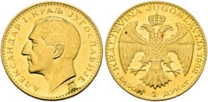 Alexander I. 1921-1934 - Dukat (3,5g) 1932 ... 