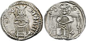 Stefan Vladislav II. 1316 - Dinar o. J. ... 