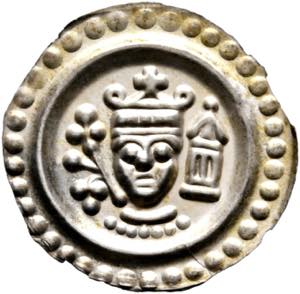 Friedrich II. 1215-1250 - Brakteat (0,24g) ... 