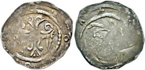 Leopold V. 1177-1194 - Lot 2 Stück; Pfennig ... 