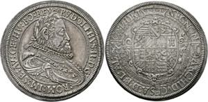 Rudolf II. 1576-1612 - Doppeltaler 1609 ... 