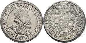 Rudolf II. 1576-1612 - Taler o. J. Ensisheim ... 