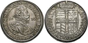 Erzherzog Maximilian 1590-1618 - Taler 1614 ... 