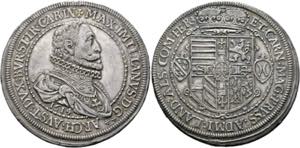 Erzherzog Maximilian 1590-1618 - Doppeltaler ... 
