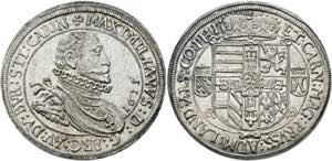 Erzherzog Maximilian 1590-1618 - Taler 1615 ... 