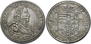 Erzherzog Maximilian 1590-1618 - Taler 1615 ... 
