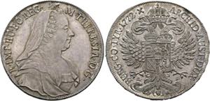 Maria Theresia 1740-1780 - Taler 1772 A.-S. ... 