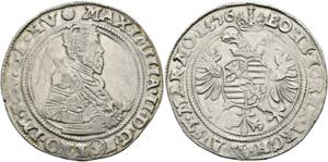 Maximilian II. 1564-1576 - 1/2 Taler 1576 ... 