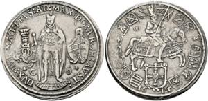Erzherzog Maximilian 1590-1618 - 1/2 Taler ... 