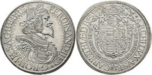 Ferdinand III. 1637-1657 - Taler 1654 St. ... 