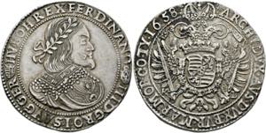 Ferdinand III. 1637-1657 - Taler 1658 KvB ... 