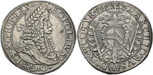 Leopold I. 1657-1705 - Taler 1671 Wien Mm. ... 