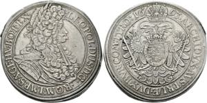 Leopold I. 1657-1705 - Taler 1693 Wien Mm. ... 
